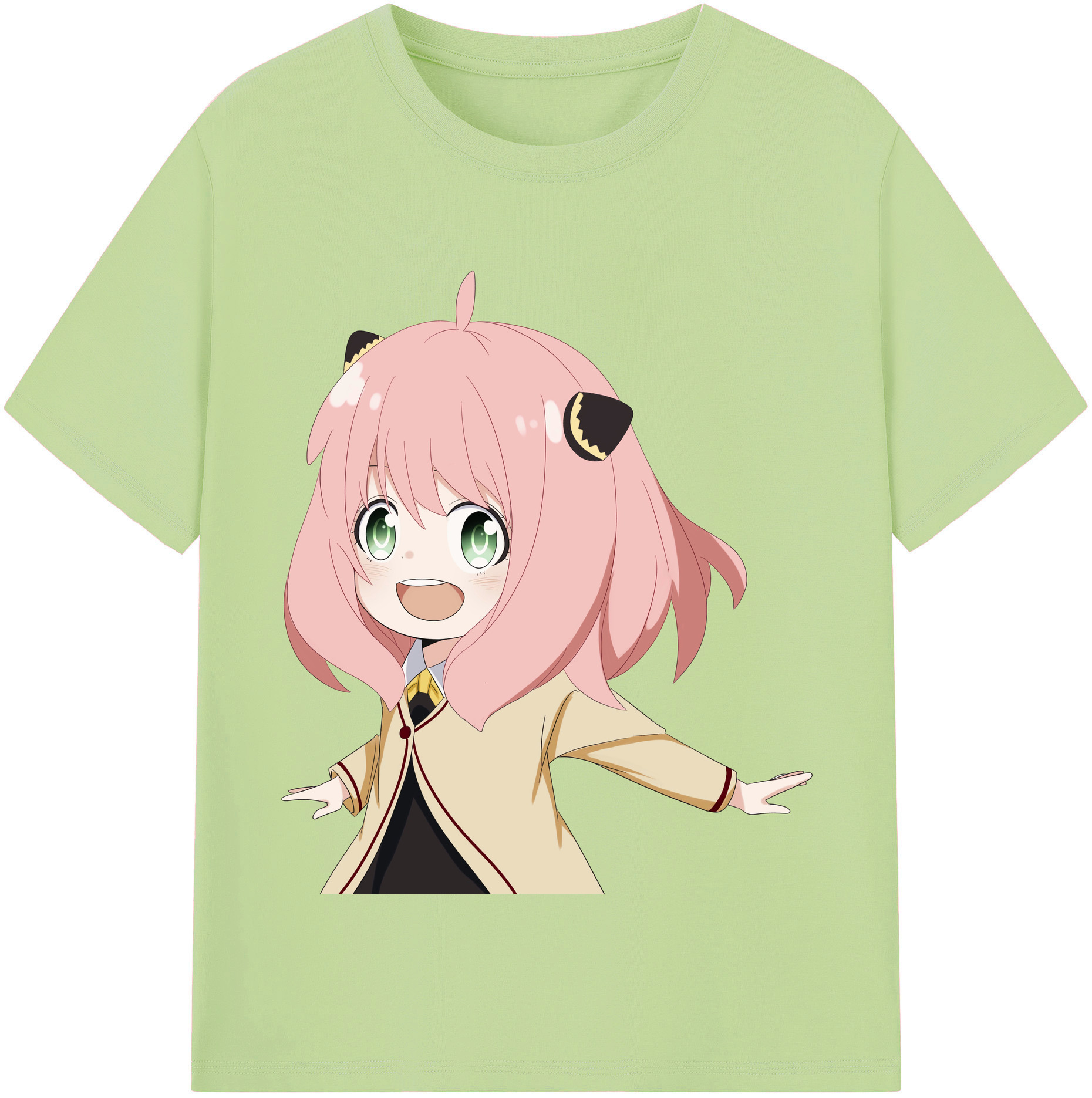 （画像用） SPY×FAMILY间谍家家酒 綿100％半袖Tシャツ（フロントプリント）